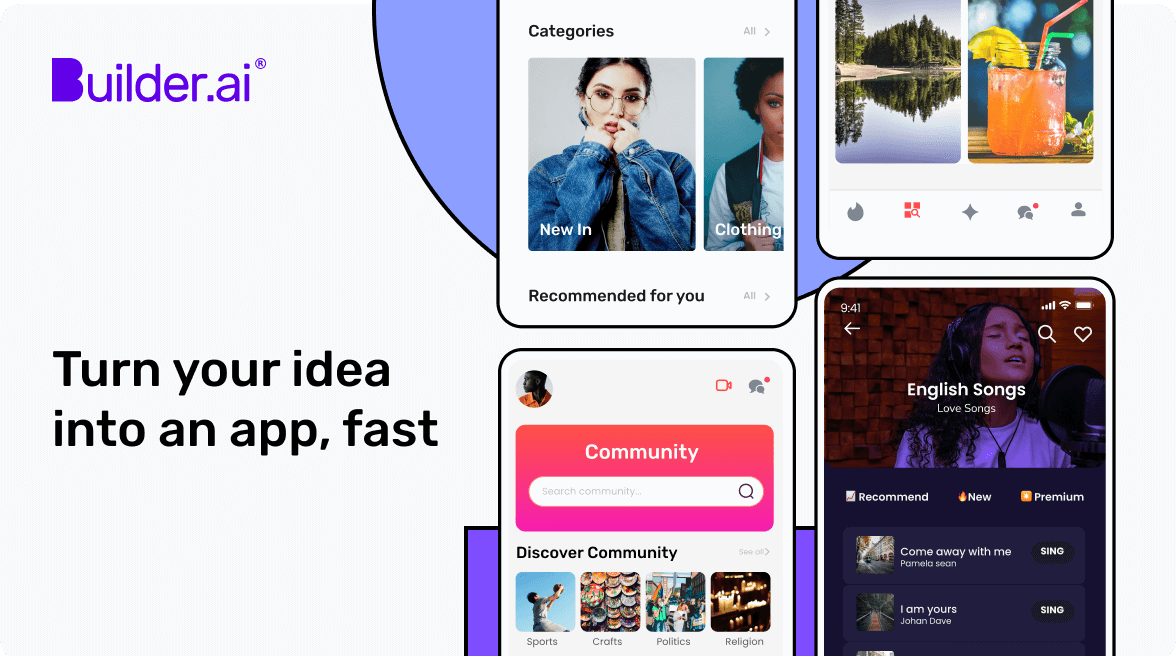 Turn your idea into an app, fast